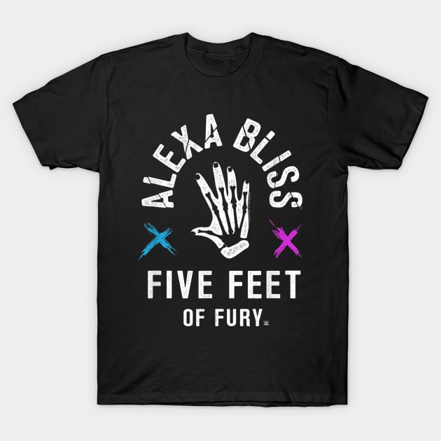 Alexa Bliss 5 Feet Of Fury T-Shirt by Holman